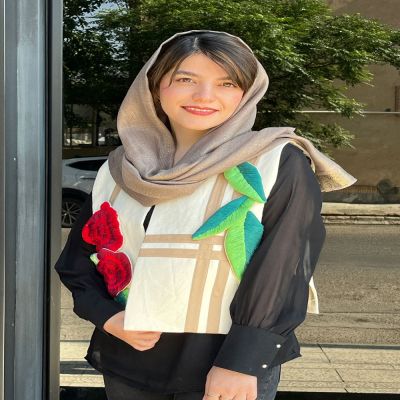 جلیقه رز گلدوزی